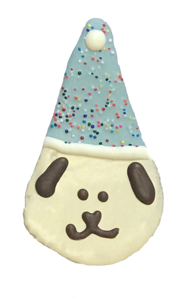 2020 NEW COOKIE_ blue hat birthday pup COPY